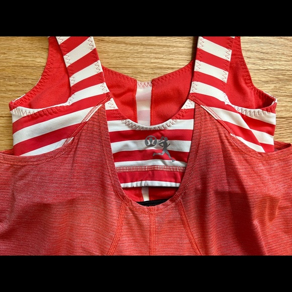 Lululemon Seawheeze RARE Run For Your Life Tank- Size 2 - Picture 5 of 8